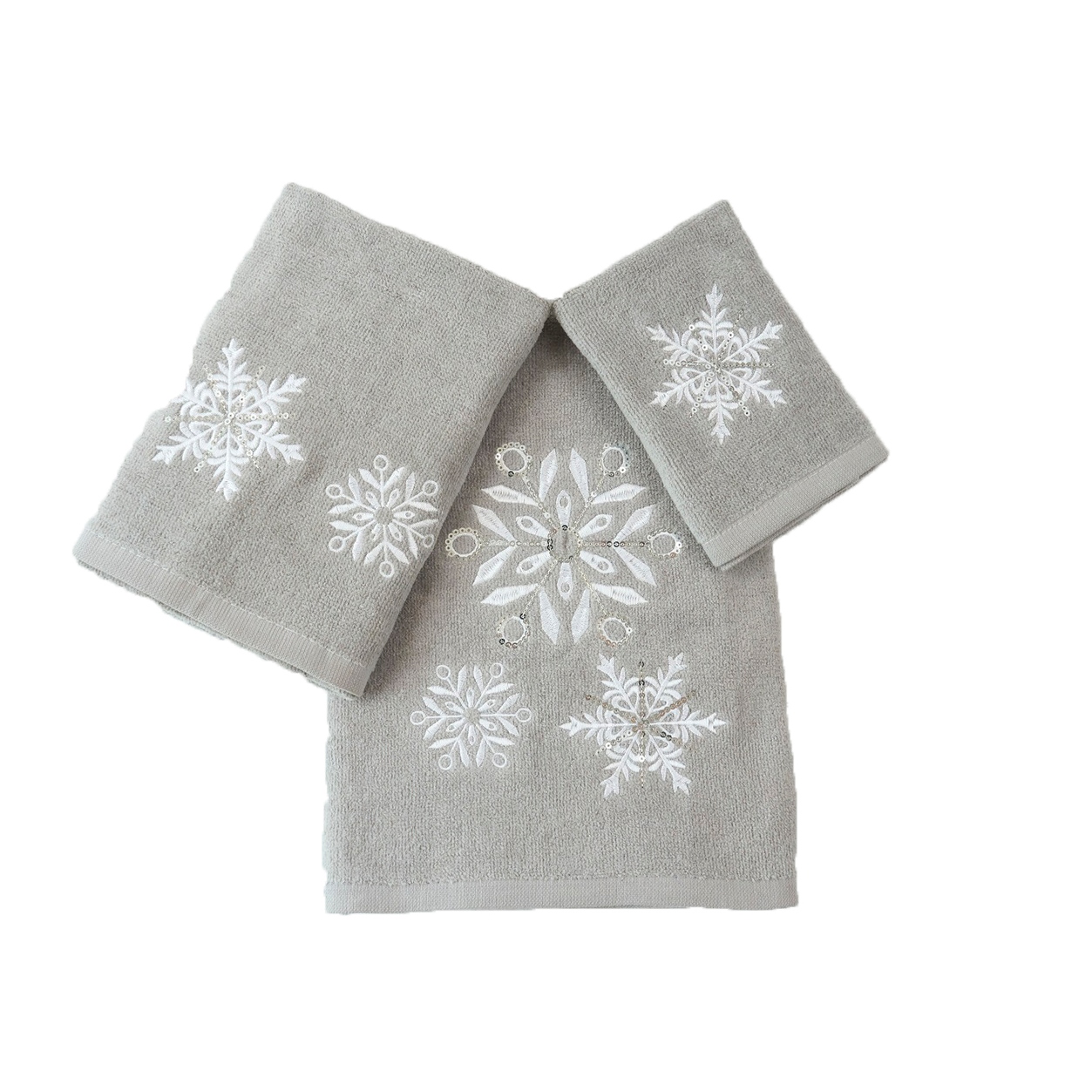 Xmas Premium Decor Ultra 100 Cotton Embroidered Bathroom Modern 3